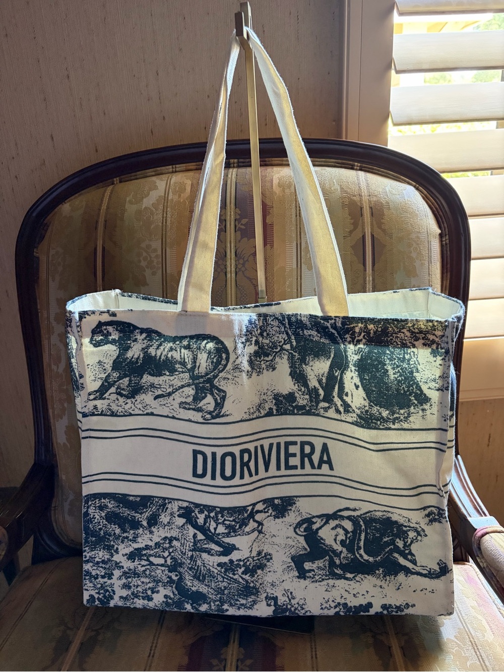 Christian Dior Canvas (gwp) Tote EUC - Picture 2 of 6